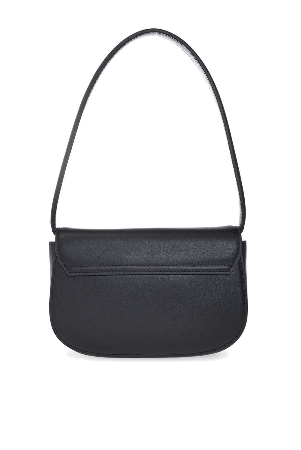 diesel 1DR バッグ 1DR 1DR-Iconic shoulder bag in glitter fabric｜ブラック